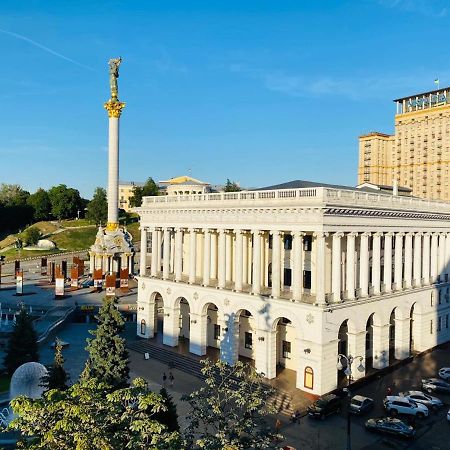 Apartamento Amazing View Of Independence Square Kiev Exterior foto